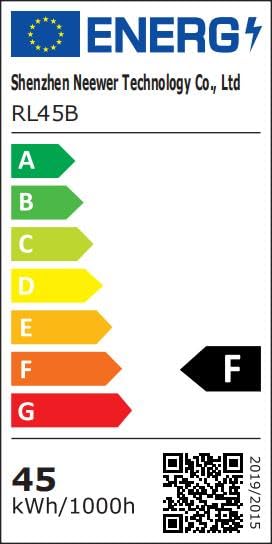 NEEWER 18" Ringlicht Set mit Randbeleuchtung, 45W 3300Lux 2900K-7000K 12 Szenen Ringleuchte mit APP 2,4G PC Mac Steuerung, Fernbedienung, Stativtasche für Make up, TikTok, Ins, Live Stream, RL45B