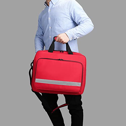 DUBEI Trauma Bag Empty, First Aid Bag Empty, Professional First Responder Bag with Multiple Pockets for Home, Office, Car, Outdoors, Boat, Camping, Hiking