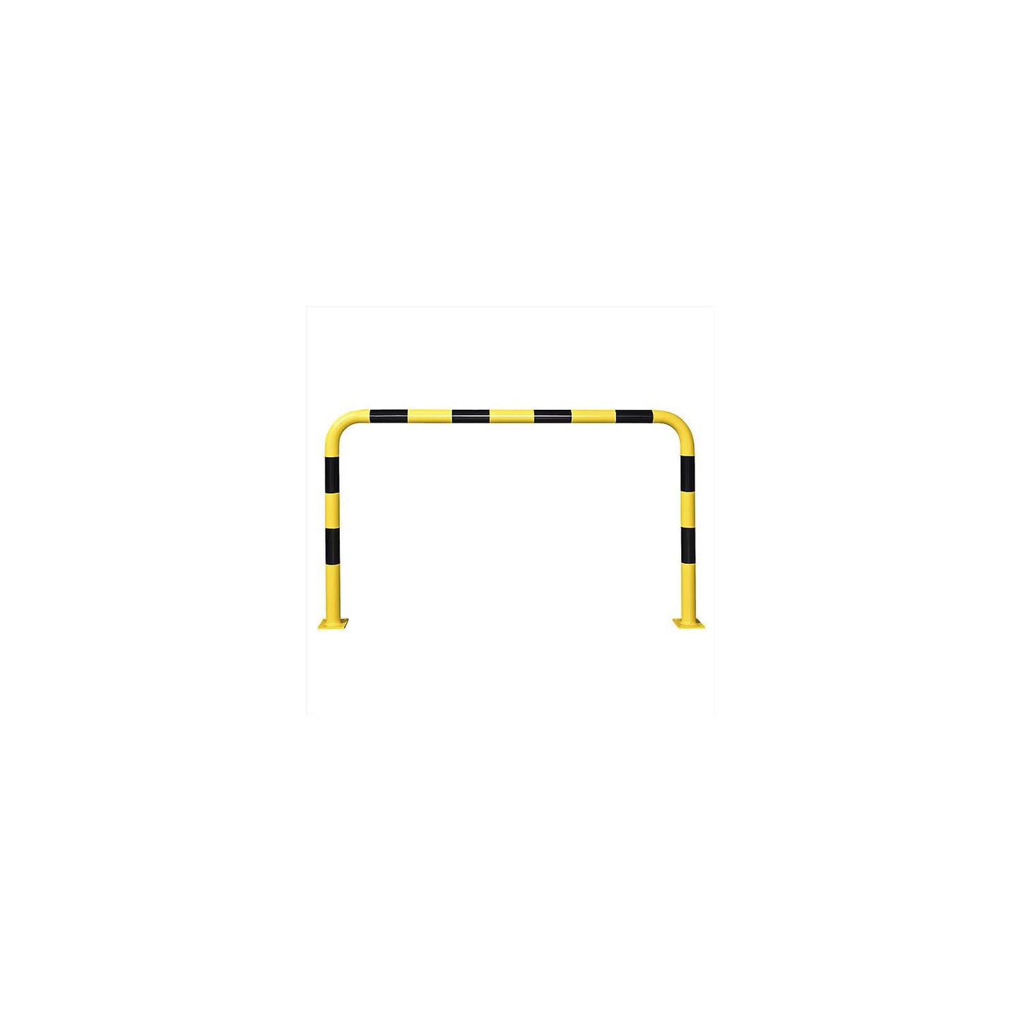 kaiserkraft | Rammschutzbügel | Ø 76 mm | zum Aufdübeln | für den Außenbereich | HxB 1200 x 2000 mm