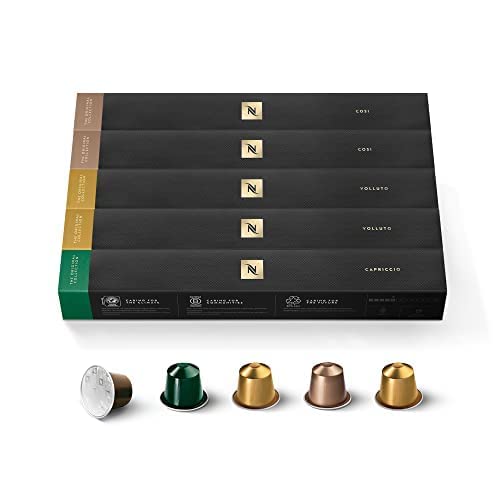 NESPRESSO ORIGINAL Espresso Collection, leichte Röstung, 50 Stück