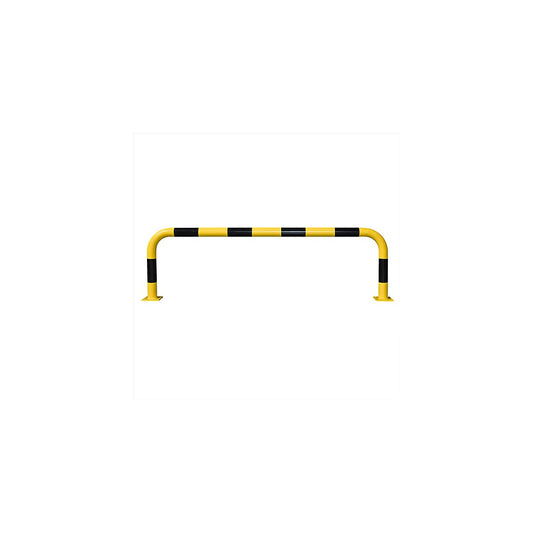 kaiserkraft | Rammschutzbügel | Ø 76 mm | zum Aufdübeln | für den Außenbereich | HxB 1200 x 2000 mm