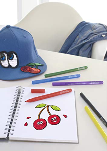 FABER-CASTELL 155320 - Fasermaler GRIP Colour Marker, 20er Etui