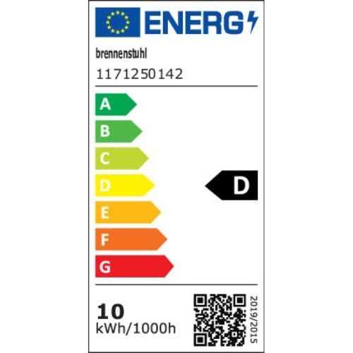 Brennenstuhl LED Strahler JARO 1060 P (LED Wandstrahler für außen IP65, 10W, 1150lm, 6500K, mit Bewegungsmelder und Dämmerungssensor)