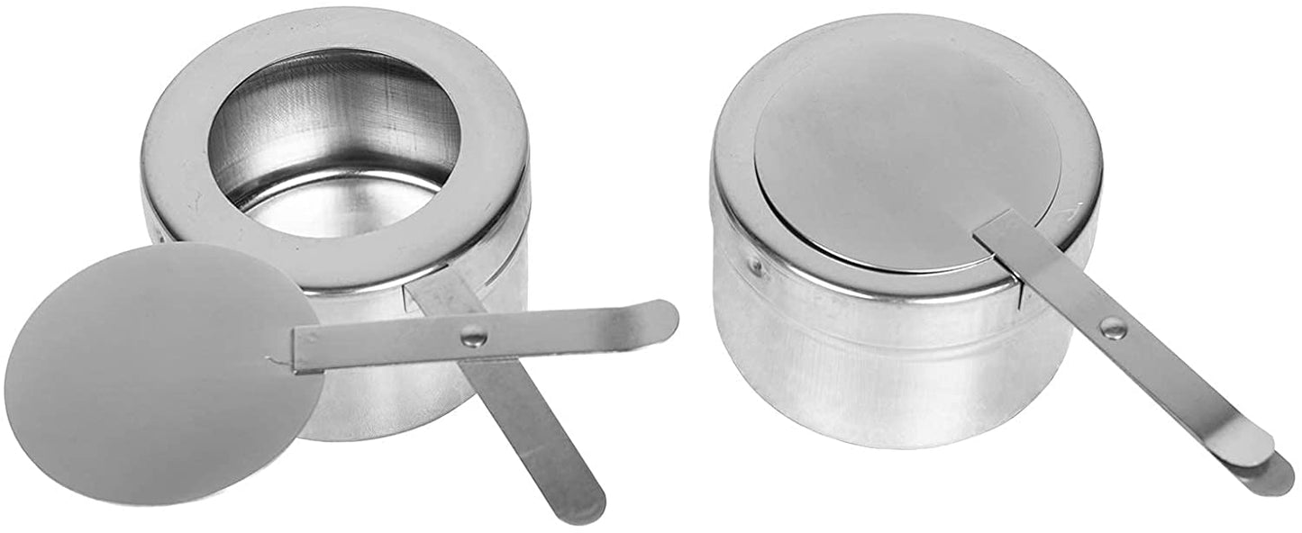 Valgus 9L Edelstahl Chafing Dish Set Buffet Chafer Speisenwärmer mit faltbarem Rahmen Kraftstoff Halter und Deckel Lebensmittel Wärmer für Parteien, Bankett, Buffets, Hochzeit 2 Pack
