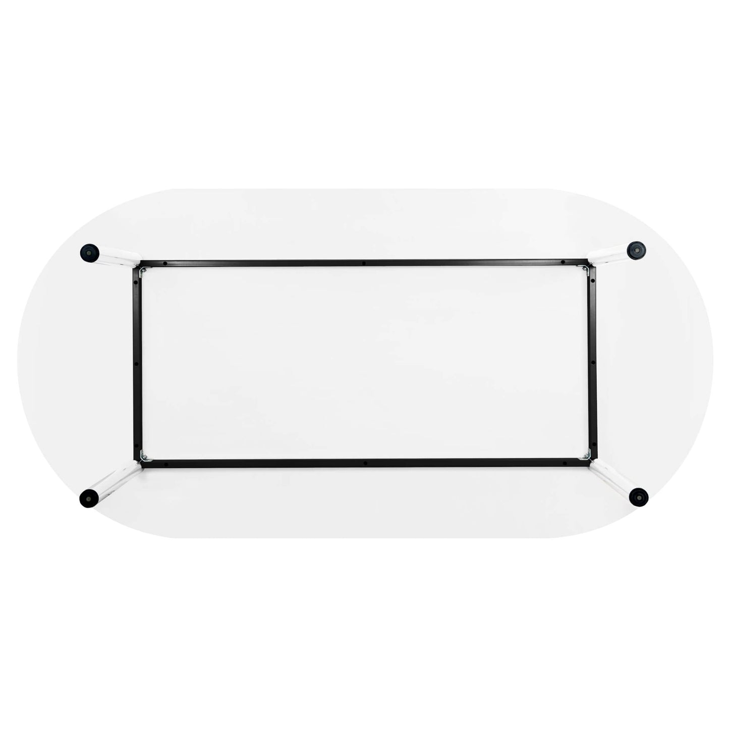 Weber Büro Profi Besprechungstisch oval 200 x 100 cm Optima 4-6 Pers. Konferenztisch Meetingtisch
