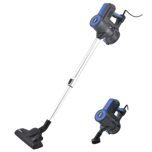 Akitas S12 kabelgebundener Staubsauger Handstaubsauger mit Kabel 2 in 1 beutelloser Staubsauger mit Deutscher Wessel Werk Kopfdüse geringes Gewicht