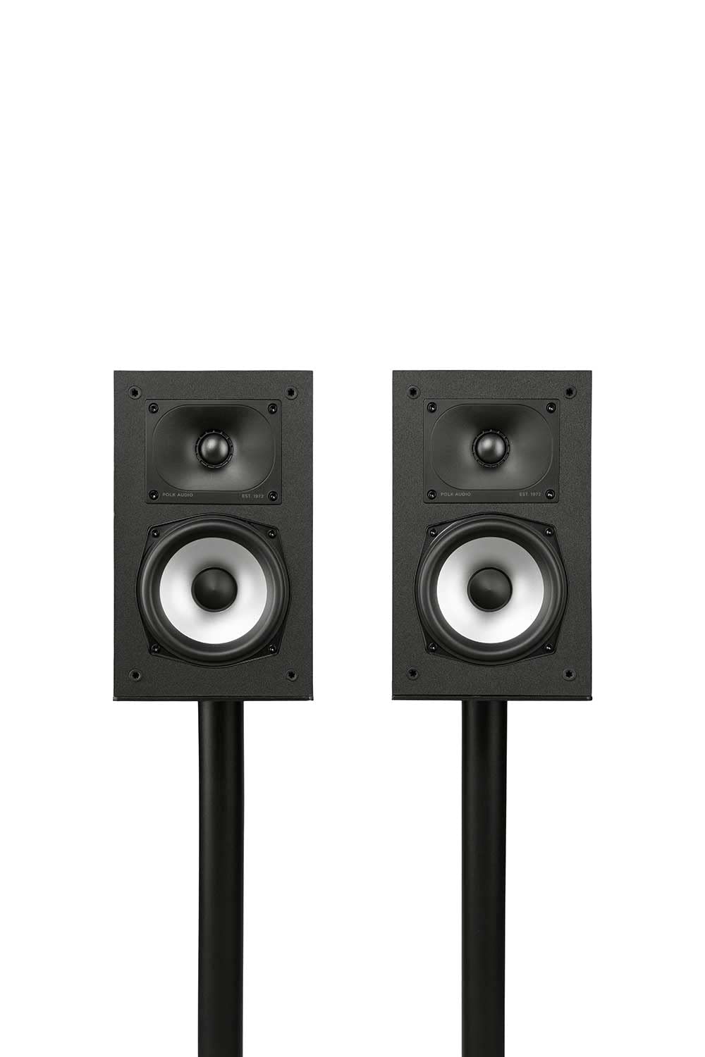 Polk Audio Monitor XT15 kompakter Regallautsprecher, Stereolautsprecher, Surround Lautsprecher, Hi-Res Zertifiziert, Dolby Atmos und DTS:X kompatibel, HiFi und Heimkino Lautsprecher (Paar)