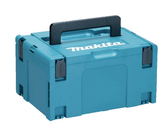 Makita 821551-8 MakPac Typ 3 Stapelverbindergehäuse, 396 mm x 296 mm x 210 mm, Blau