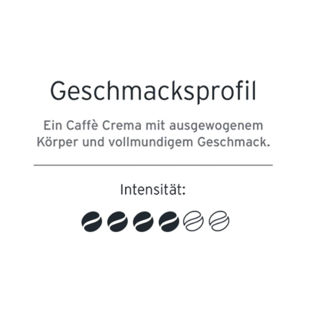 Tchibo Cafissimo Vorratsbox Caffè Crema vollmundig Kaffeekapseln, 96 Stück (Kaffee, ausgewogen und vollmundig), nachhaltig & fair gehandelt