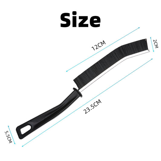 3 Stück Hartborsten Eckenreinigungsbürste, Fugenbürste, Spaltreinigungsbürste, Fugenreinigungsbürste, Fugenbürste Bad, Reinigungsbürste für Fliesenböden Küche Badezimmer