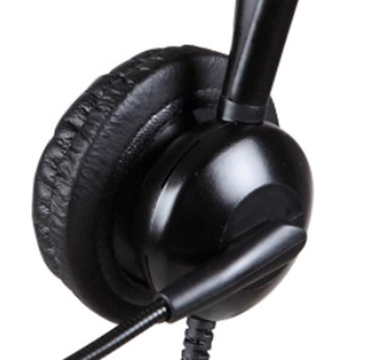 Headset für Mitel MiVoice 6920 IP und 6930 IP-Telefone, inkl. RJ9 Plantronics QD Kabel – QD002 (P) + EAR308