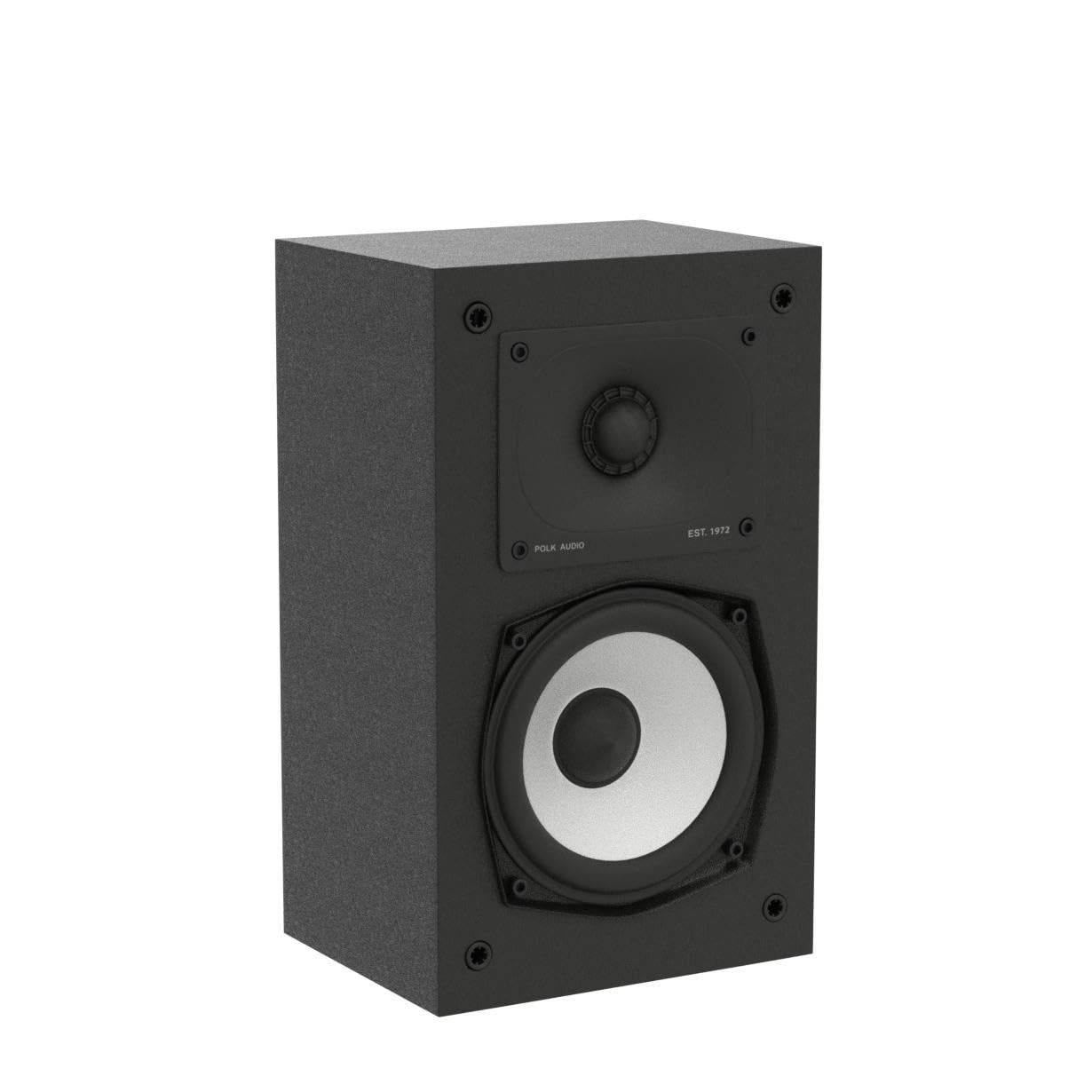 Polk Audio Monitor XT15 kompakter Regallautsprecher, Stereolautsprecher, Surround Lautsprecher, Hi-Res Zertifiziert, Dolby Atmos und DTS:X kompatibel, HiFi und Heimkino Lautsprecher (Paar)