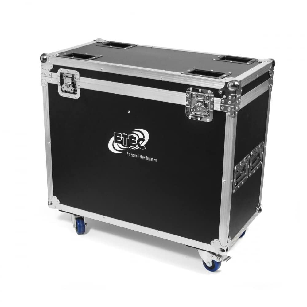 ETEC Professional Pro Beam 230 Hybrid Moving Head Set mit Flightcase 7R Sharpy Spot Wash Fokus Gobo DMX Veranstaltung Bühnenbeleuchtung Licht Party Disco Show DJ Farbmischung