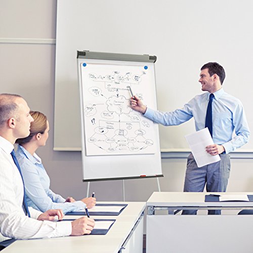 Office Marshal Flipchart Ständer Dreibein Flip Chart Board 68x105cm magnetisch, beschreibbar, höhenv