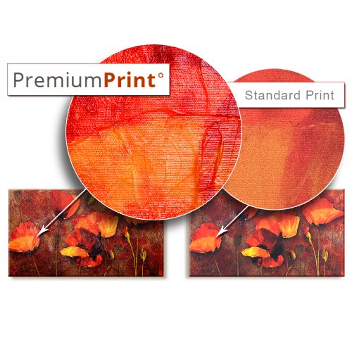 murando HandArt Claude Monet 120x80 cm 1 tlg - Wand Deko Vlies Leinwand Bilder Groß Wanddeko Wohnzimmer Schlafzimmer Kunstdrucke Abstrakt l-G-10069-b-a