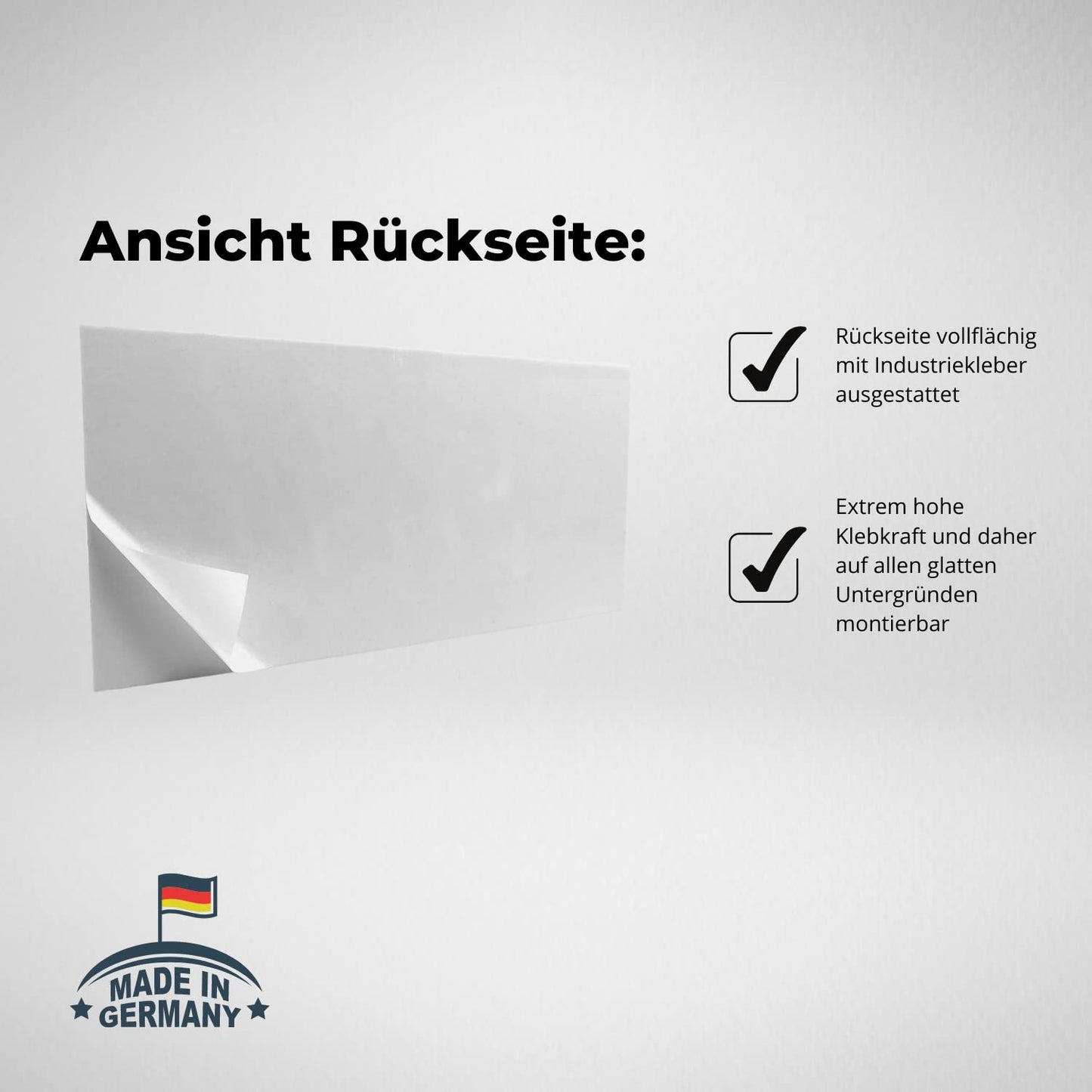 Original Notausgangsaufkleber 300 x 150 mm nachleuchtend und selbstklebend, Fluchtwegaufkleber aus hochwertigem Material, Rettungsaufkleber Ausgang, Notausgangsaufkleber stoß und kratzfest Grün
