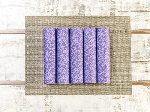 GRUBly® Servietten LILA, VIOLETT, Stoffähnlich [50 Stück], Hochwertige lila Tischdekoration für Hochzeit, Geburtstag, Feiern, 40x40cm, AIRLAID QUALITÄT