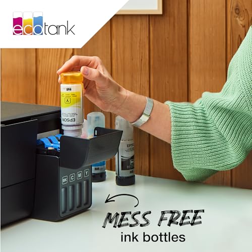 Epson EcoTank 102 Original Tinte in Flaschen, Multipack mit vier Farben