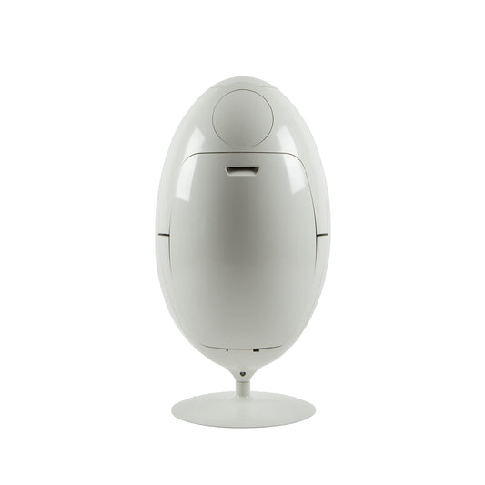 SoldiDesign Ovetto Mülltrennsysteme mit 3 Fächer (3 x 18 Liter) - Abfalleimer und Recycling Mülleimer Mülltrennsystem, Mülleimer abfalleimer mülltrennung design küche, weiß