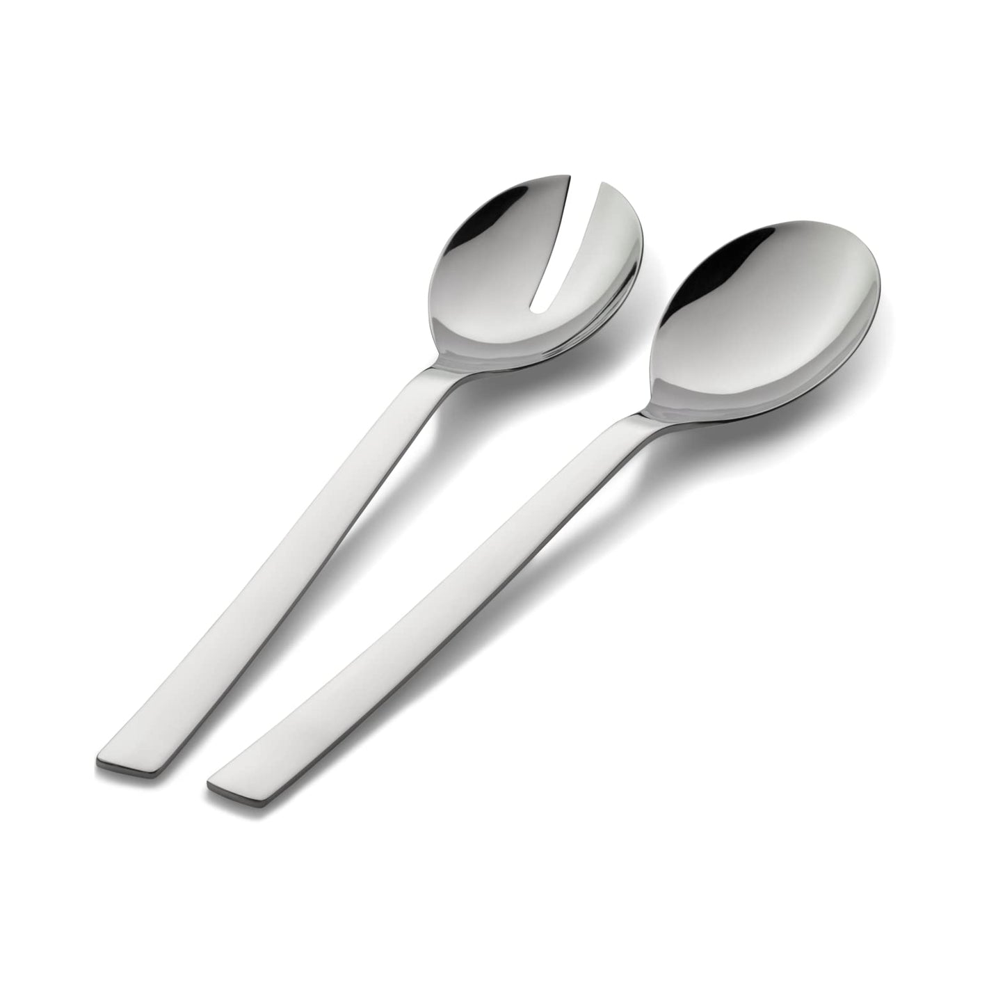 WMF Nuova Salatbesteck 30 cm, groß, Salatgabel und Servierlöffel, Cromargan Edelstahl poliert, spülmaschinengeeignet