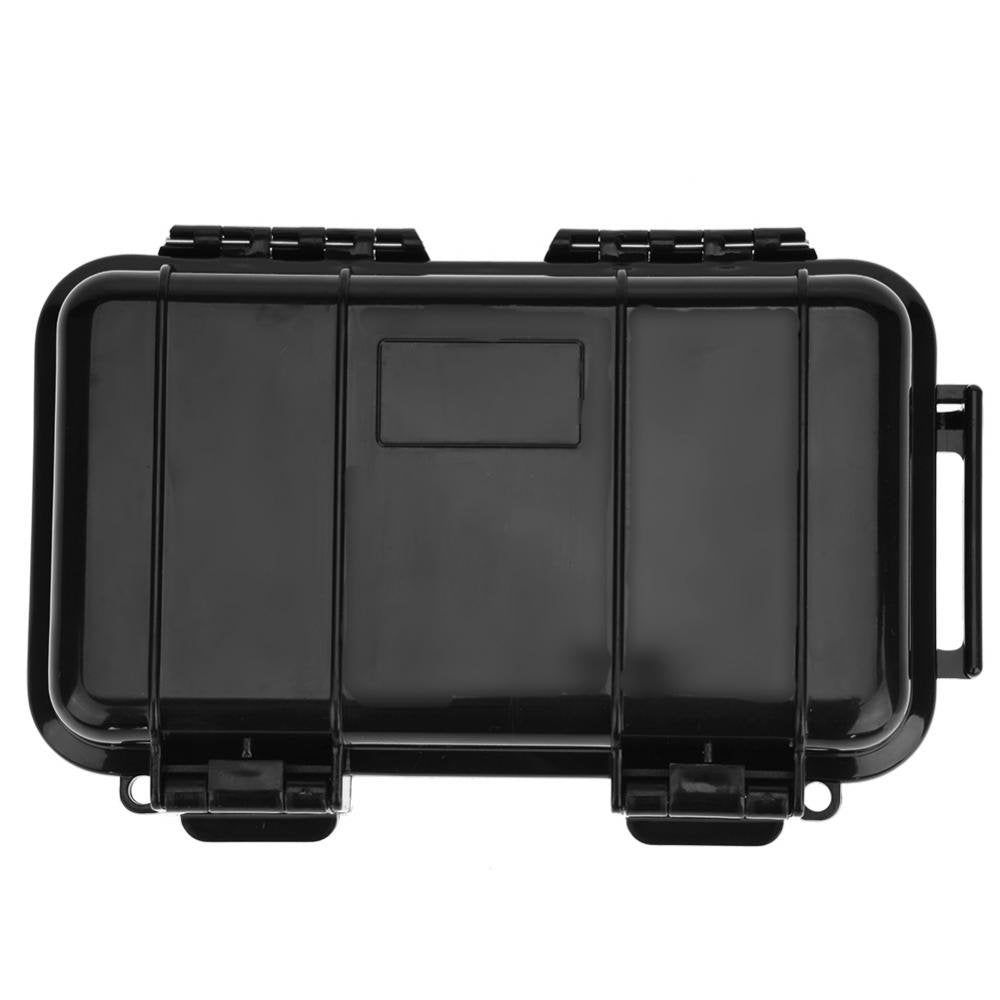 MAGT Wasserdichte Box, Stoßfester Druckfester Wasserdichter Versiegelter Survival Aufbewahrungskoffer für Außenbereich(Typ B)(190 * 120 * 52mm)