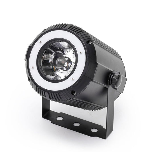 DELIBANG 40W RGBW 4 in 1 LED Pinspot + 24 SMD RGB LED Bühnenleuchten LED Par DMX DJ Lichter 7/11CH Partylicht Led Strahler für Bar, Party, Hochzeit, Disco, Theater, Halloween