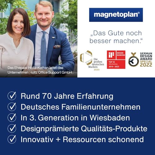 magnetoplan 1111511 Moderationskoffer, Kompakt