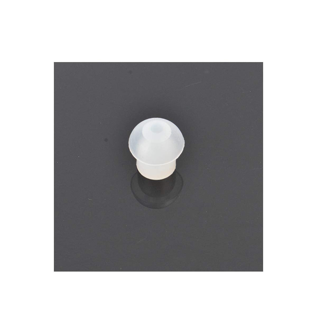 HYS Ohrhörer Schallschlauch 3,5 mm transparent inkl. Halteclip höre nur zu In-Ear Kopfhörer Security Headset für Funkgerät