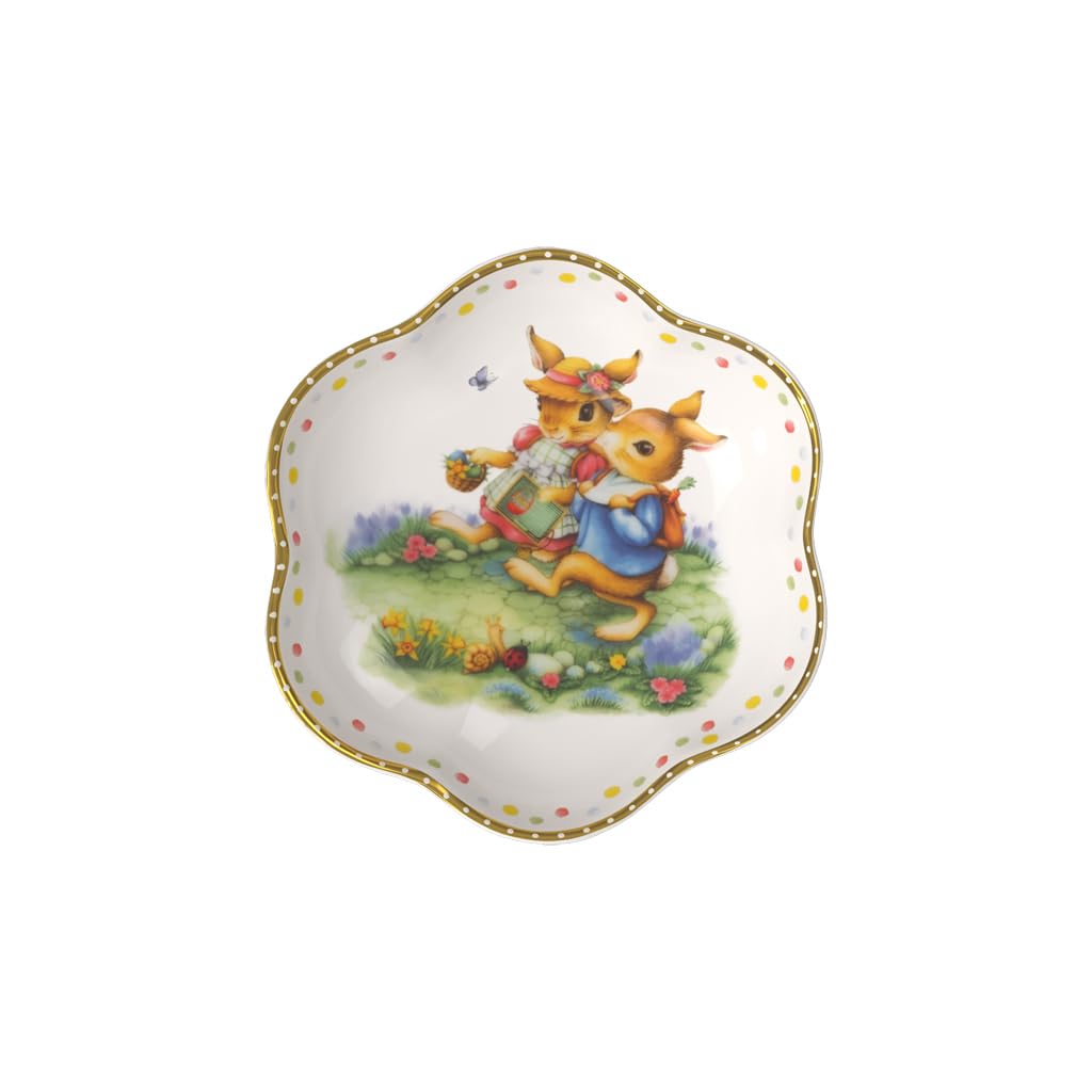Villeroy & Boch – Annual Easter Edition Jahresschale 2025 Bunt, Schale Keramik, Schüssel, Bowl, Ostern Deko, Oster Dekoration, Osterdeko, Limitiertes Sammlerstück, Premium Porzellan