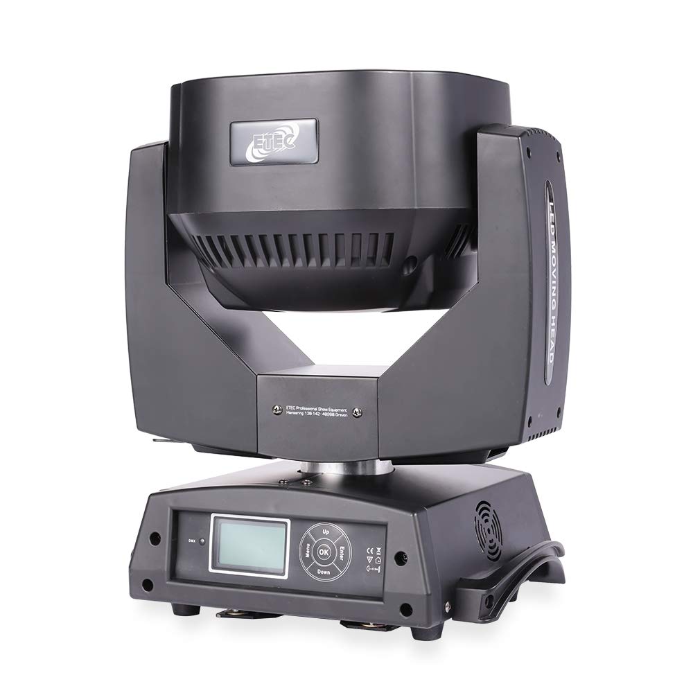 ETEC Professional LED Big Eye Moving Head 19x15 Watt RGBW Beam Rotation Zoom DMX Bühnenbeleuchtung Lichteffekt Discothek Club DJ Party