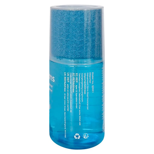 JiaTeums 200ml Bildschirmreiniger mit Mikrofasertuch,TV Reiniger,Screen Cleaner,Streifenfreie Reinigung für Laptop