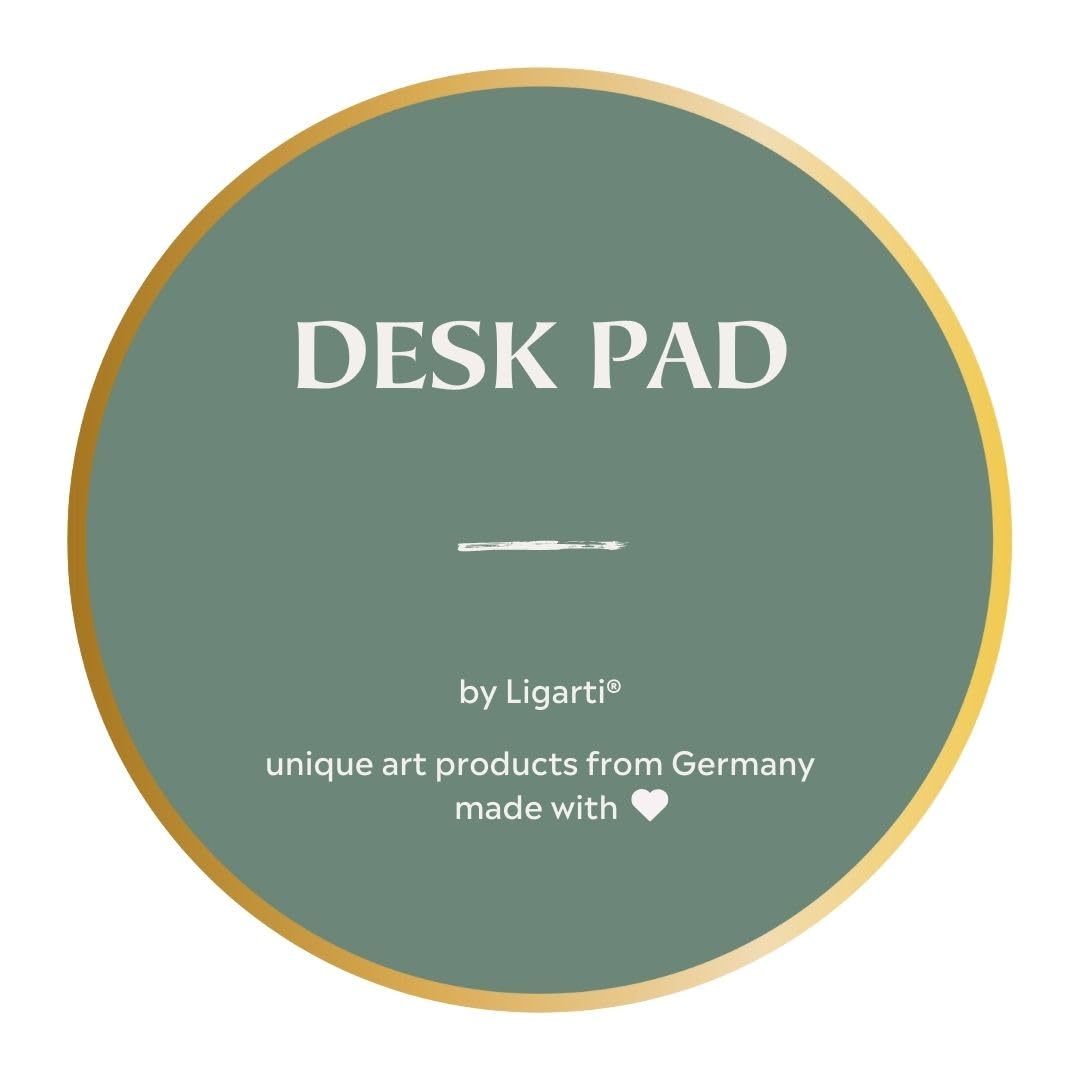 Ligarti Schreibtischunterlage Papier (100% nachhaltig) A3+ Wochenplaner Block mit To Do Liste und wechselnden Motiven - Weekly Planner undatiert, Schreibtisch Unterlage (AllStars)