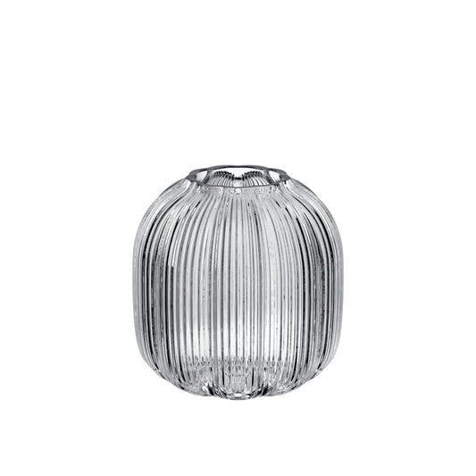 Villeroy & Boch – Fleur Vase 11 cm Klar, Spülmaschinenfest, Kleine Tischvase, Blumiges Design, Klare Farbe, Dekorative Glasvase, Mundgeblasen, Deko Wohnung, Esszimmer Deko, Home Decor, Glas