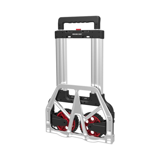 Magnacart Faltbare Sackkarre - Tragfähigkeit bis zu 125KG - Transportwagen - 50 x 52 x 107 cm - Leichtes Aluminium