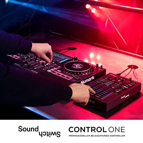 SoundSwitch Control One – Professioneller DMX DJ-Beleuchtungs-Controller mit 3 Monaten SoundSwitch Softwarezugang, DMX und Phillips Hue Support