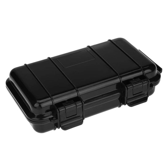 MAGT Wasserdichte Box, Stoßfester Druckfester Wasserdichter Versiegelter Survival Aufbewahrungskoffer für Außenbereich(Typ B)(190 * 120 * 52mm)