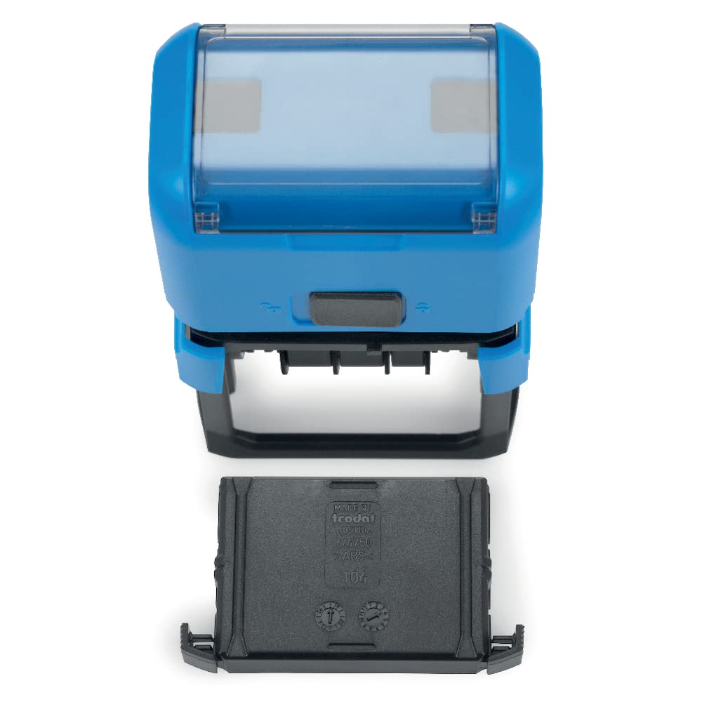 Trodat Ersatzkissen 6/4750/2 für Printy 4750, 4755 und Serie 4750/L, Stempelfarbe blau rot, 2er-Pack