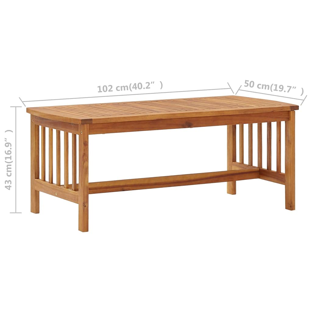 Willood 4-TLG. Garten-Lounge-Set mit Auflagen Gartenmöbel Sofa Lounge Sitzgruppe Gartenset Ecksofa Mittelsofa Massivholz Akazie Grau Bank + 2X Sessel + Tisch