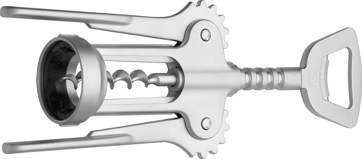 ZWILLING Sommelier Doppelheber-Korkenzieher, 20 cm, silber [Made in Germany]