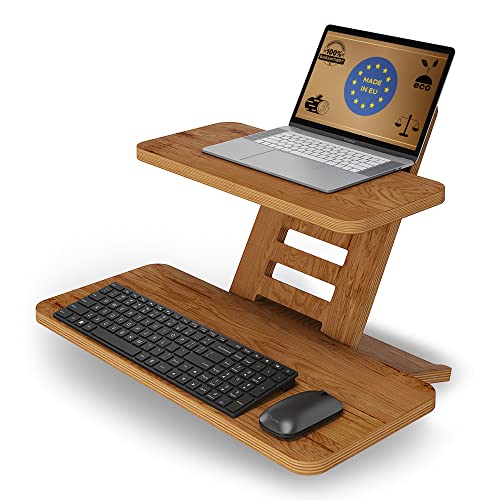 Stehschreibtisch Aufsatz | Stehpulte | Holz | Laptopständer | Ständer | Stehtisch | Rednerpult | Sch