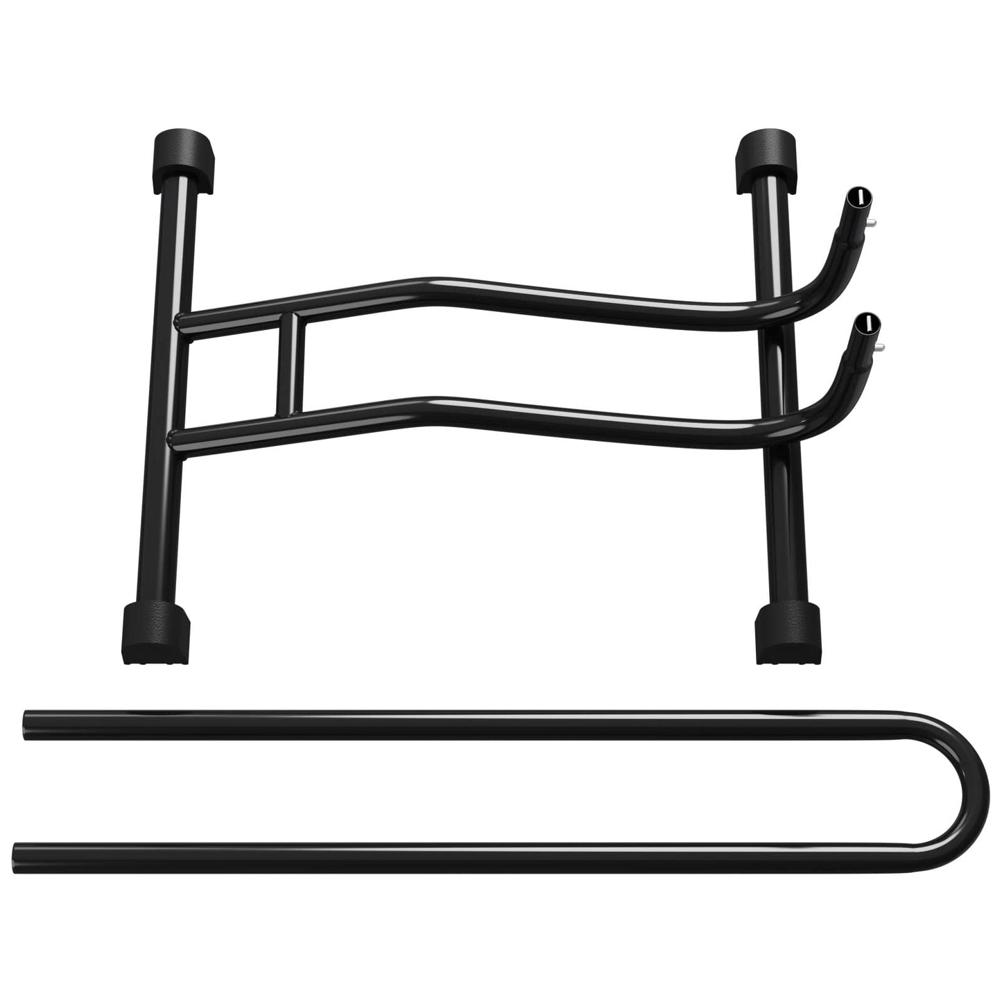 2 x WELLGRO® Fahrradständer - Stahl, sicherer Stand - Farbe schwarz