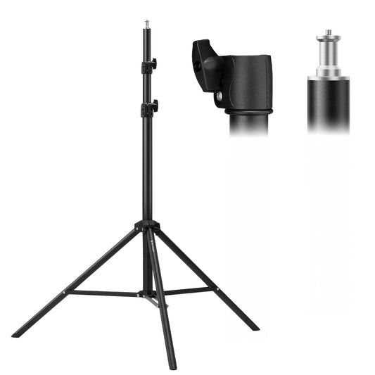 K&F Concept Fotografie Lichtstativ, 280CM Metal Light Stand für Studio-Fotographie, Reflektor, Blitz & Video, einstell Beleuchtungstativ hoch mit Stativtasche & 1/4" Srew