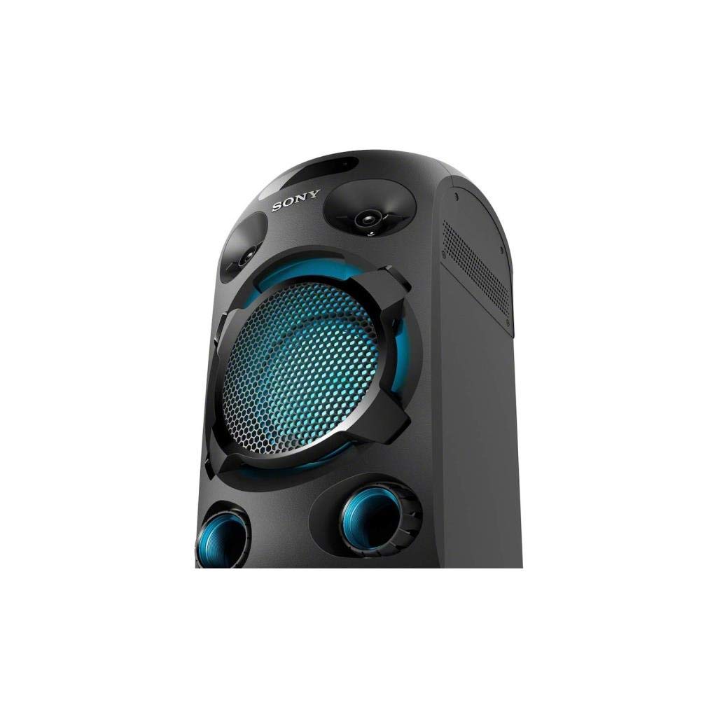Sony MHC-V02 kompakter High Power Party Lautsprecher (One Box Hifi Music System) schwarz