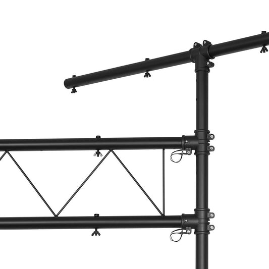 IBIZA SLB001 SHOW STAND LICHT STATIV TRAVERSE MIT QUERTRÄGER PARTY DISCO CLUB MUSIK EVENT BÜHNE EFFEKT LED LICHTTTECHNIK