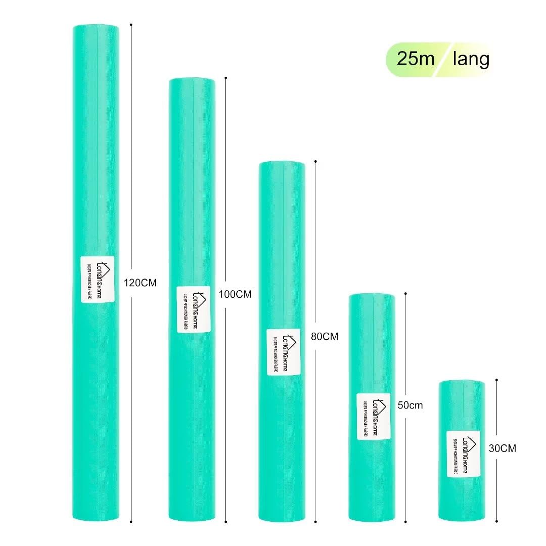 Longing Home Tischdeckenrolle, 1.18 × 45M, Türkis, Einweg Vlies Stoffähnlich Tischdecke Rolle, Meterware Tischtuchrolle, Geeignet Für Geburtstag, Party, Deko
