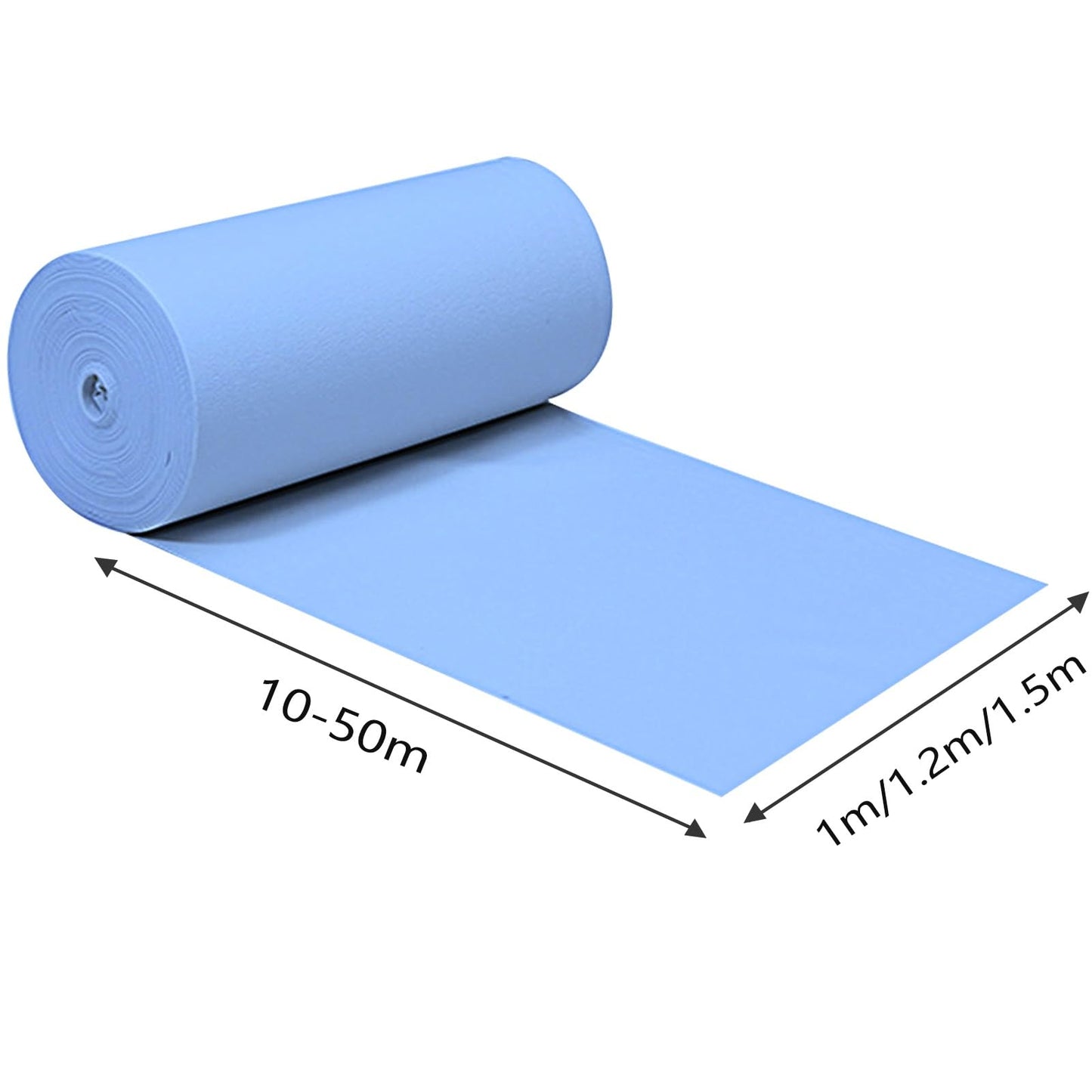 Blauer Hochzeit-Gang-Läufer, Empfangs- und Gehweg-Teppich, 2 mm dickes Polyester, Event-Teppiche, Läufer für Hochzeiten, Kirchenteppich, Partydekorationen, Abschlussball im Freien ( Size : 1x25m )