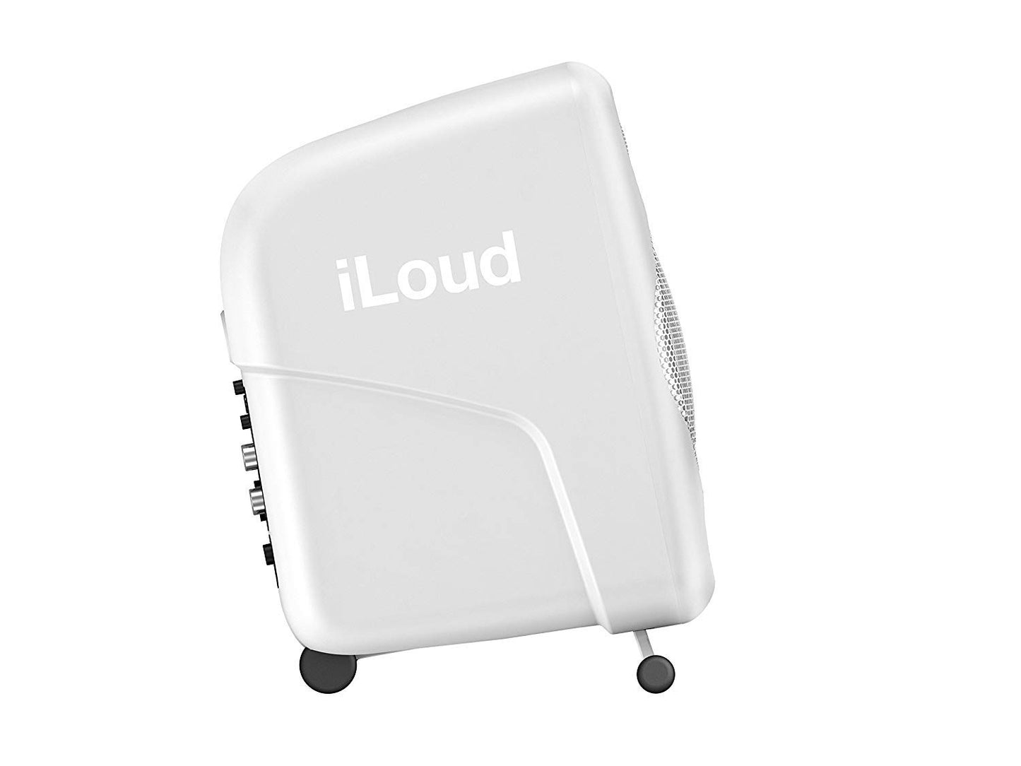 iLoud Micro Monitor White Special Edition - kleinste Studio-Referenz-Monitorpaar weltweit, 4 Class-D-Endstufen, 50 Watt (RMS) bi-amped, Bassreflex, weiß