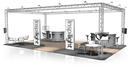 Messestand FD 33-10 x 6 x 3,5 m (LxBxH) - 60 m²