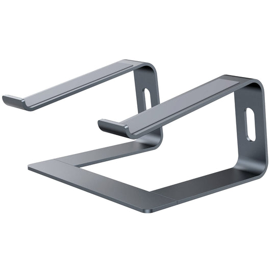 Bewahly Laptop Ständer, Ergonomisch Notebook Ständer, Aluminium Halter, Halterung, Stand für MacBook Pro/Air, Samsung, Huawei MateBook, Surface, Dell, HP, Lenovo und mehr 10"~17" Laptops (Grau)