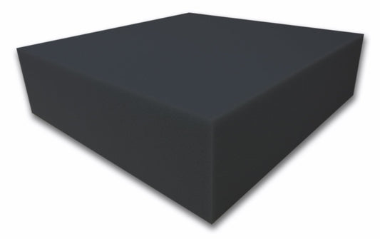 Dibapur ® Black FSE • Flamm hemmend • Raum • Akustik Schaumstoff • Dämmung • Schallschutz (50 x 50 x 10 cm)